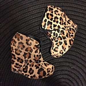 Cheetah Booties